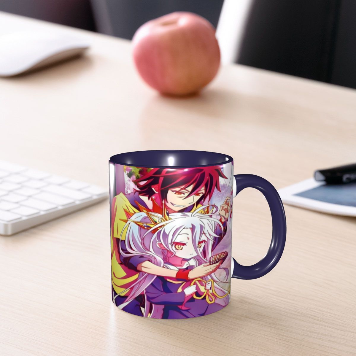 ノーゲーム・ノーライフ ゼロ カバー画像マグカップ 面白いセ - Coffee Tea Images のレビューと価格