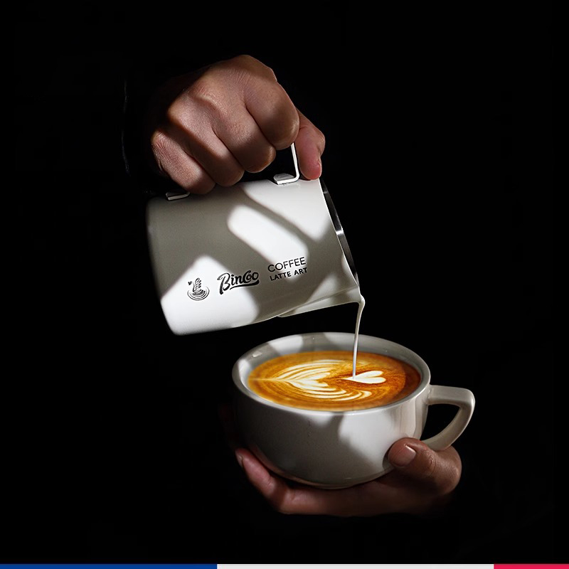 420mlコーヒーラテアートタンク ステンレス製チップ付きミ - Barista Milk Jug のレビューと価格