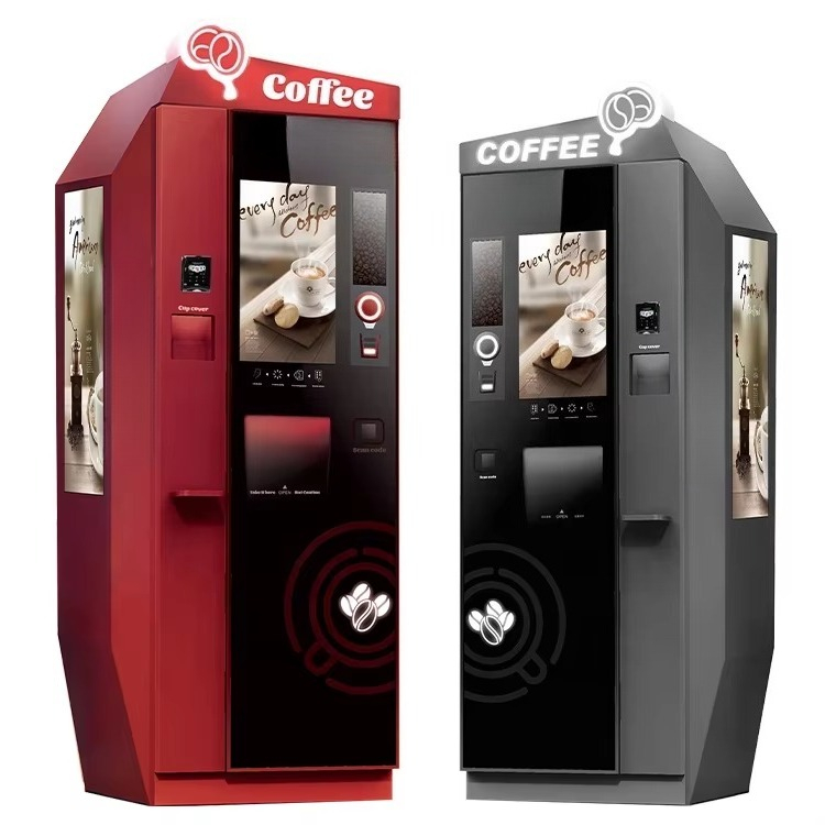 タピオカミルクティー自動販売機、ロボットアーム搭載、スマート - Coffee Tea With Milk のレビューと価格