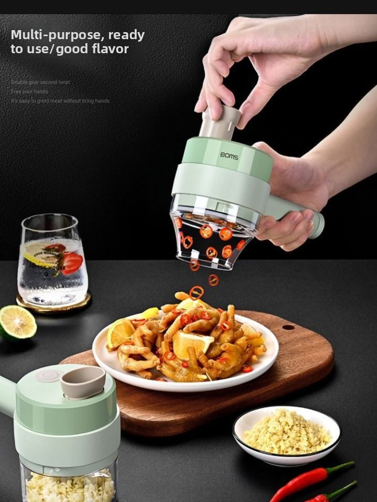 4In1 電気野菜カッターセットハンドヘルドワイヤレス電気ガ - Burr Hand Grinder のレビューと価格